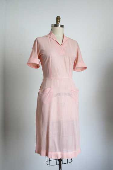 vintage 1950s sheer dress {L} - image 1