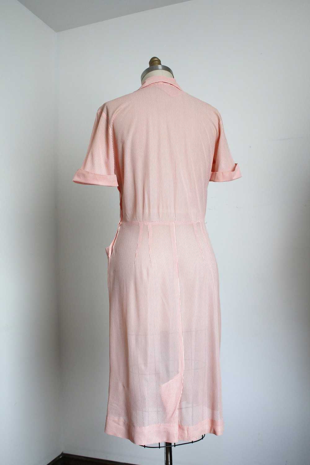 vintage 1950s sheer dress {L} - image 4