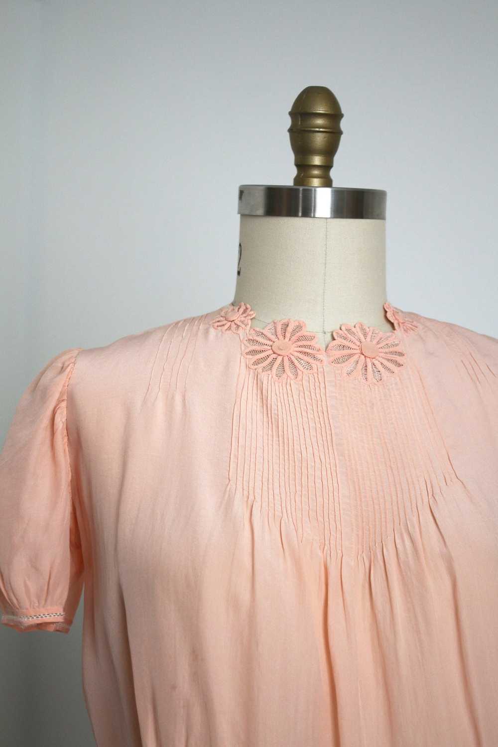 vintage 1930s silk blouse {M/L} - image 2