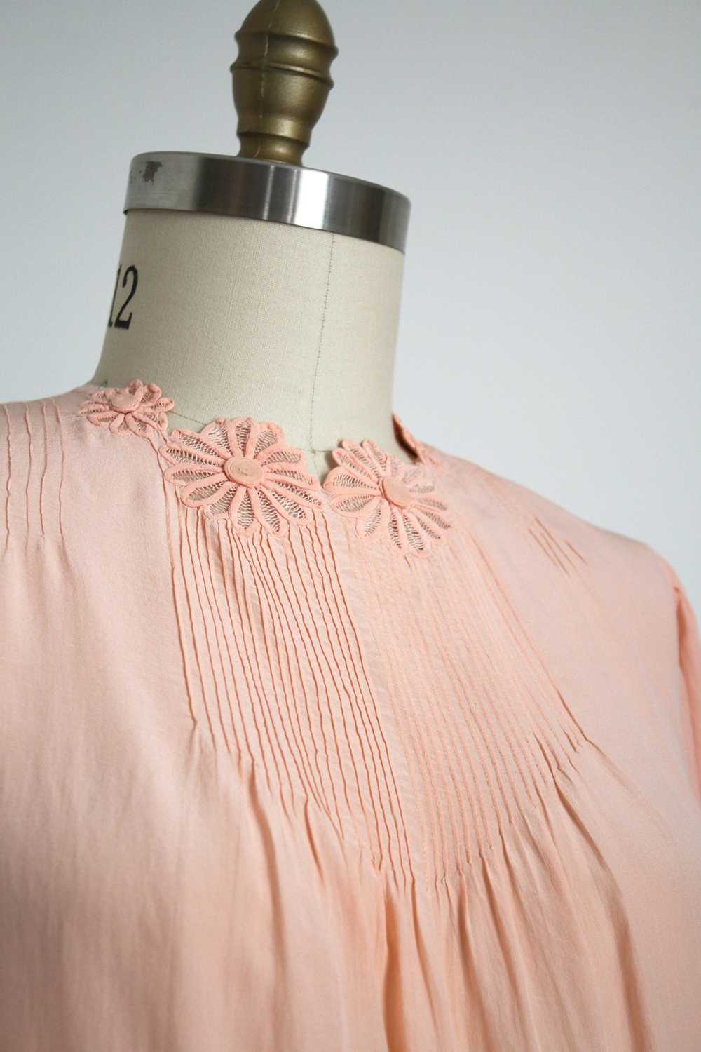 vintage 1930s silk blouse {M/L} - image 3