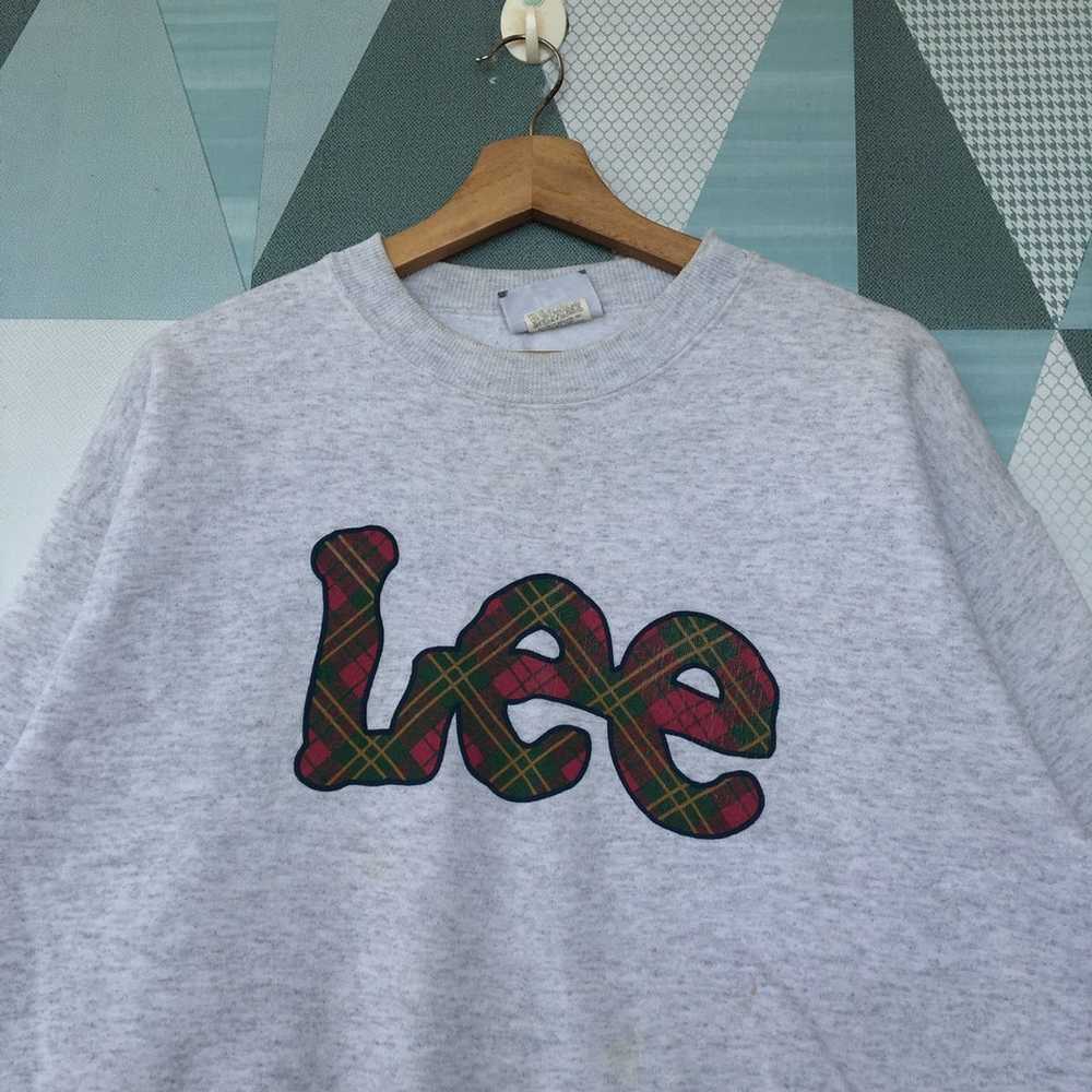 Japanese Brand × Lee × Vintage Lee Sweatshirt Pul… - image 3