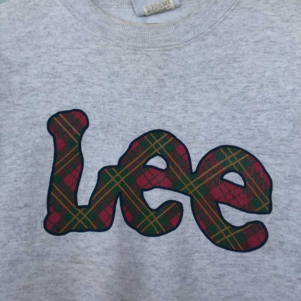 Japanese Brand × Lee × Vintage Lee Sweatshirt Pul… - image 4