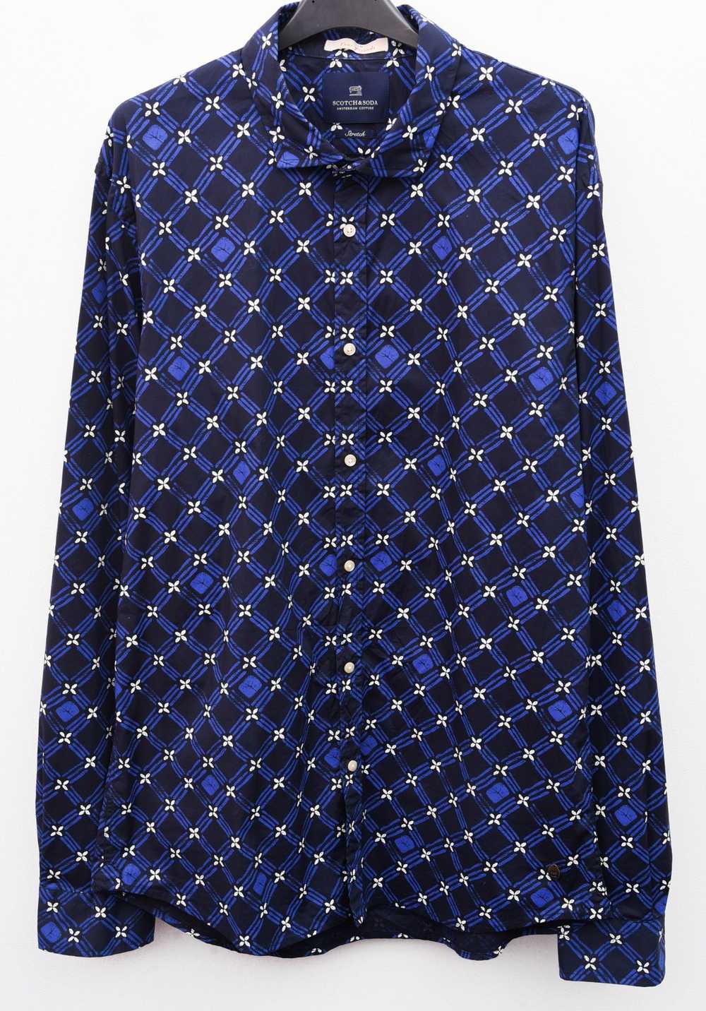 Scotch & Soda SCOTCH & SODA Stretch Button Up Lon… - image 1