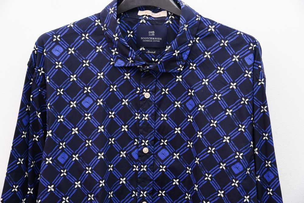 Scotch & Soda SCOTCH & SODA Stretch Button Up Lon… - image 2