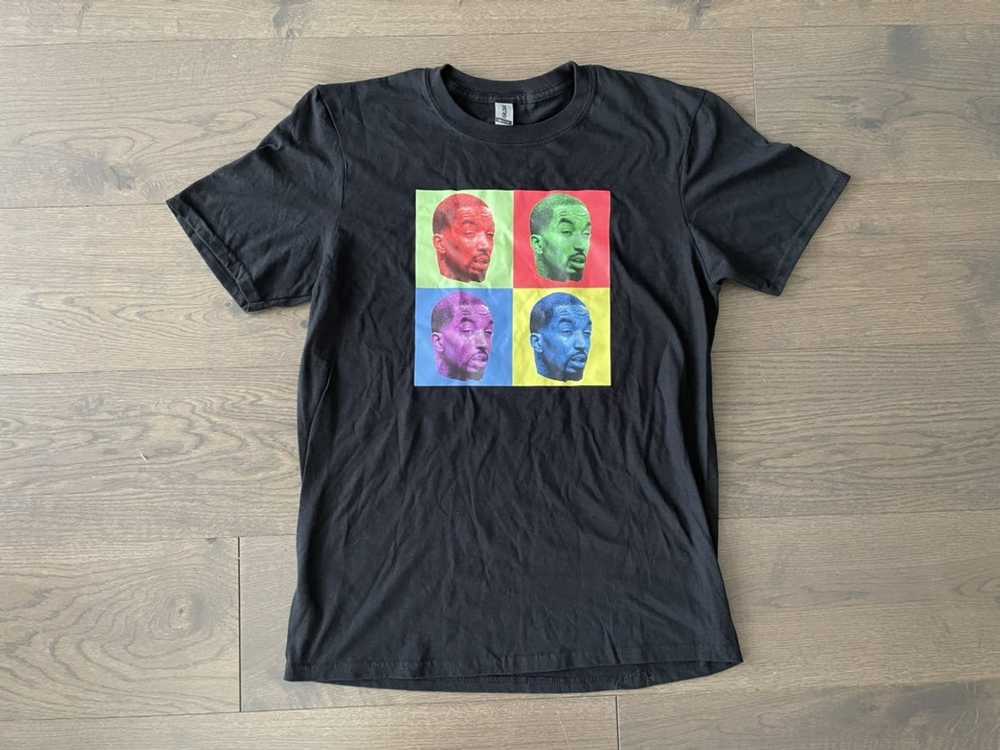 NBA JR Smith Meme Face Andy Warhol Pop Art T-Shirt - image 2