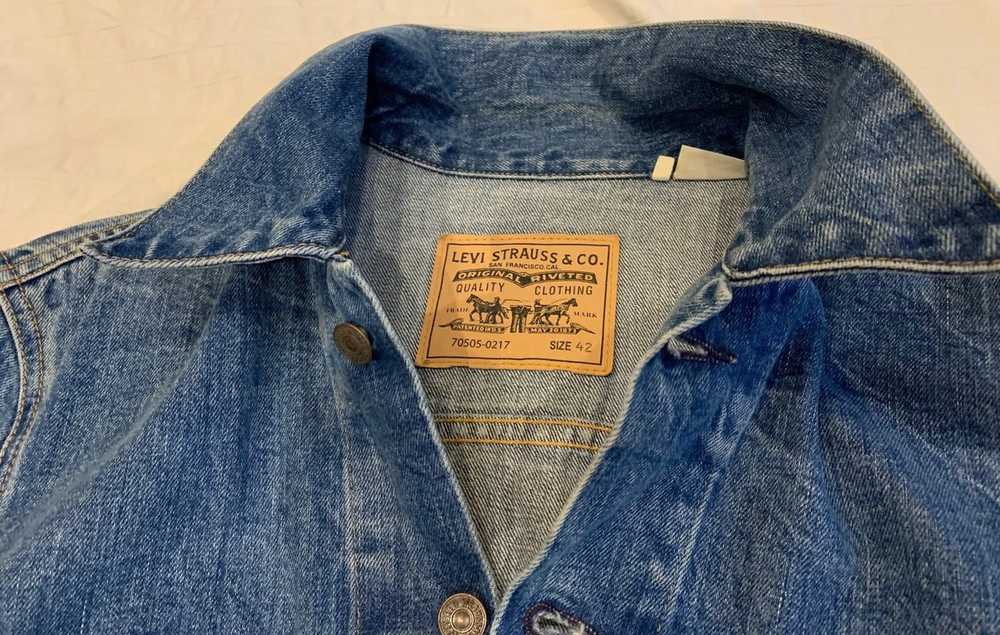 Levi's Vintage Clothing LVC Trucker Jacket - Size… - image 2