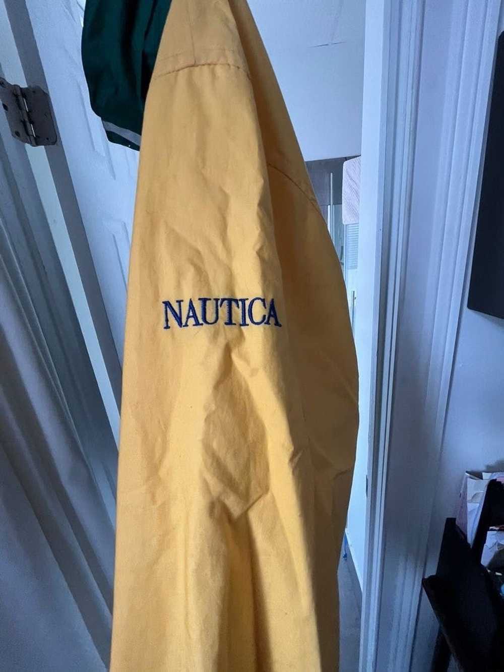 Nautica × Vintage Tri-colored Nautica windbreaker - image 2