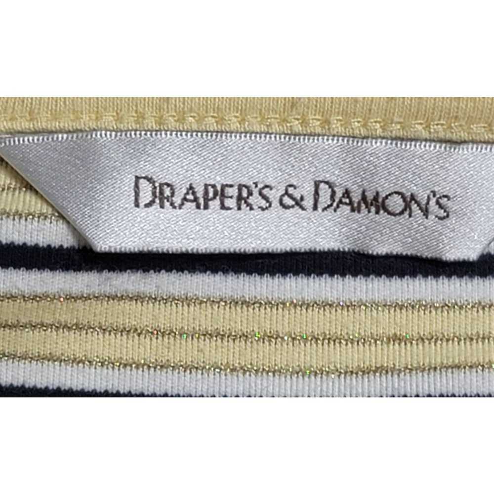 Other Draper's & Damon's Yellow Gold Blue Stripe … - image 4
