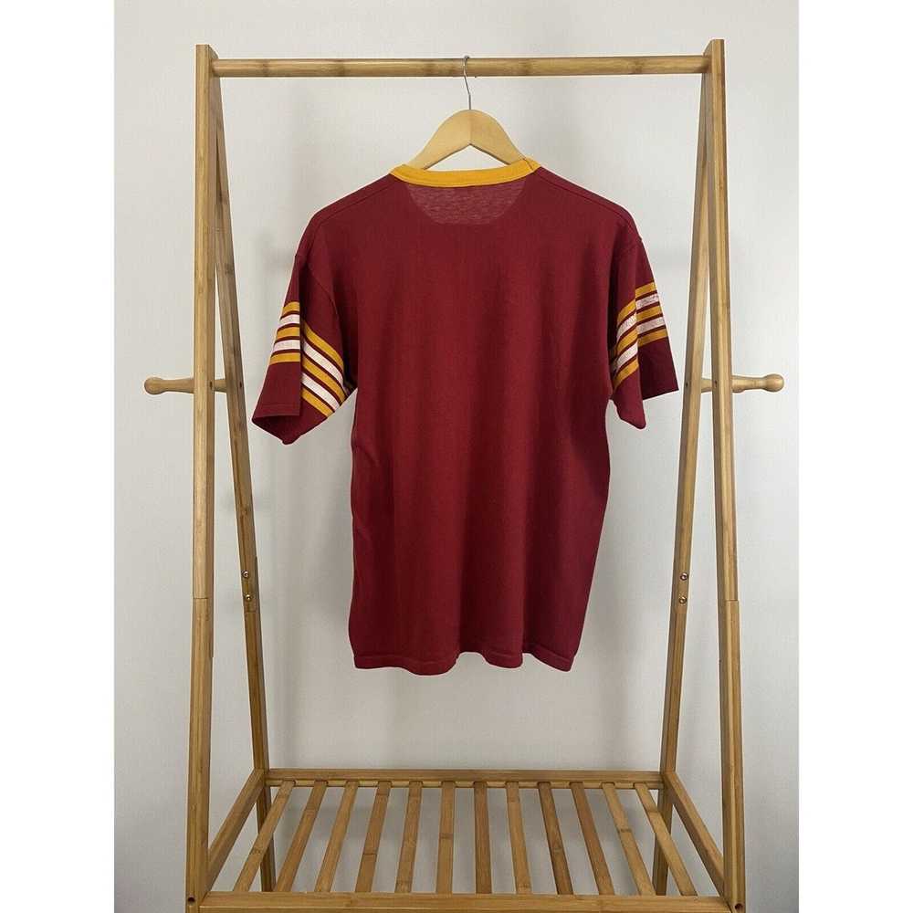 Vintage VTG 80s USC Trojans Striped Varsity Jerse… - image 2