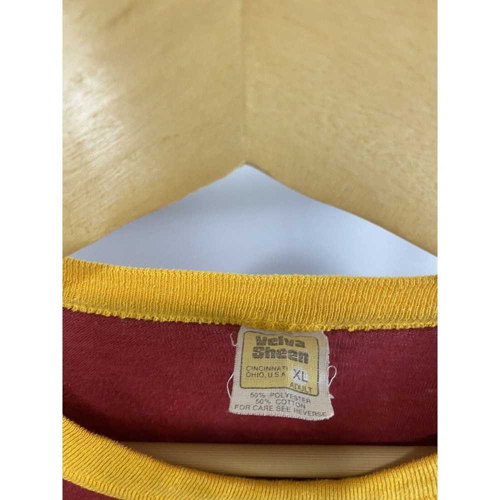 Vintage VTG 80s USC Trojans Striped Varsity Jerse… - image 3