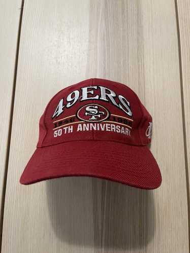 SAN FRANCISCO 49ers VINTAGE 90s LOGO ATHLETIC GRID NFL STRAPBACK HAT – The  Felt Fanatic