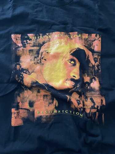 Vintage Tupac resurrection tshirt