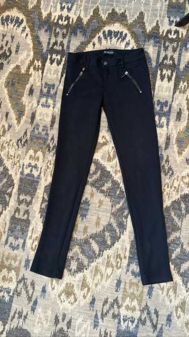 Zara STRADIVARIUS Black Trousers W/ Zip Pockets ⊛ 