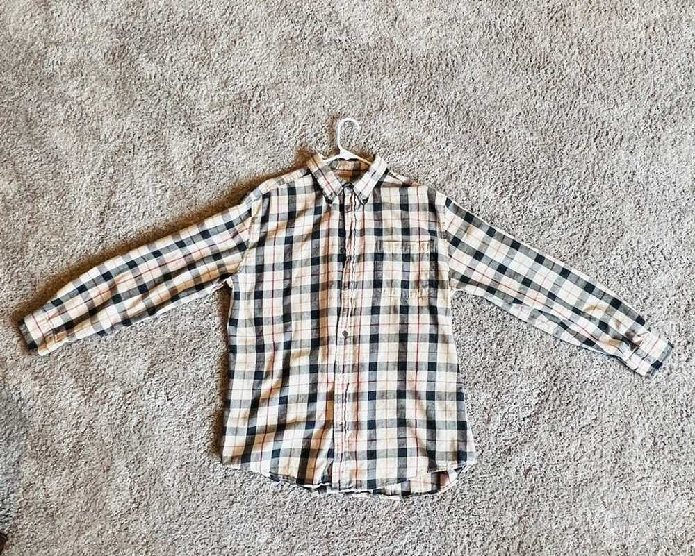 St. Johns Bay Vintage Beige Flannel - image 1