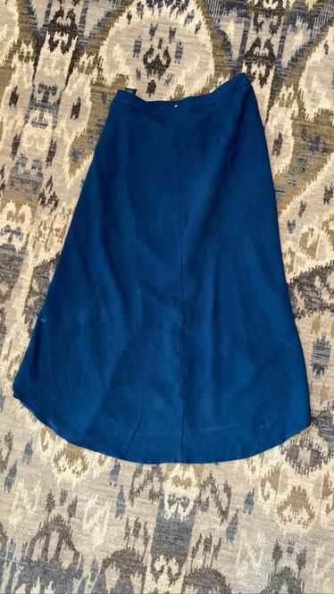 Reiss REISS Trifold Layered Midi Skirt ⊛ ROYAL BLU