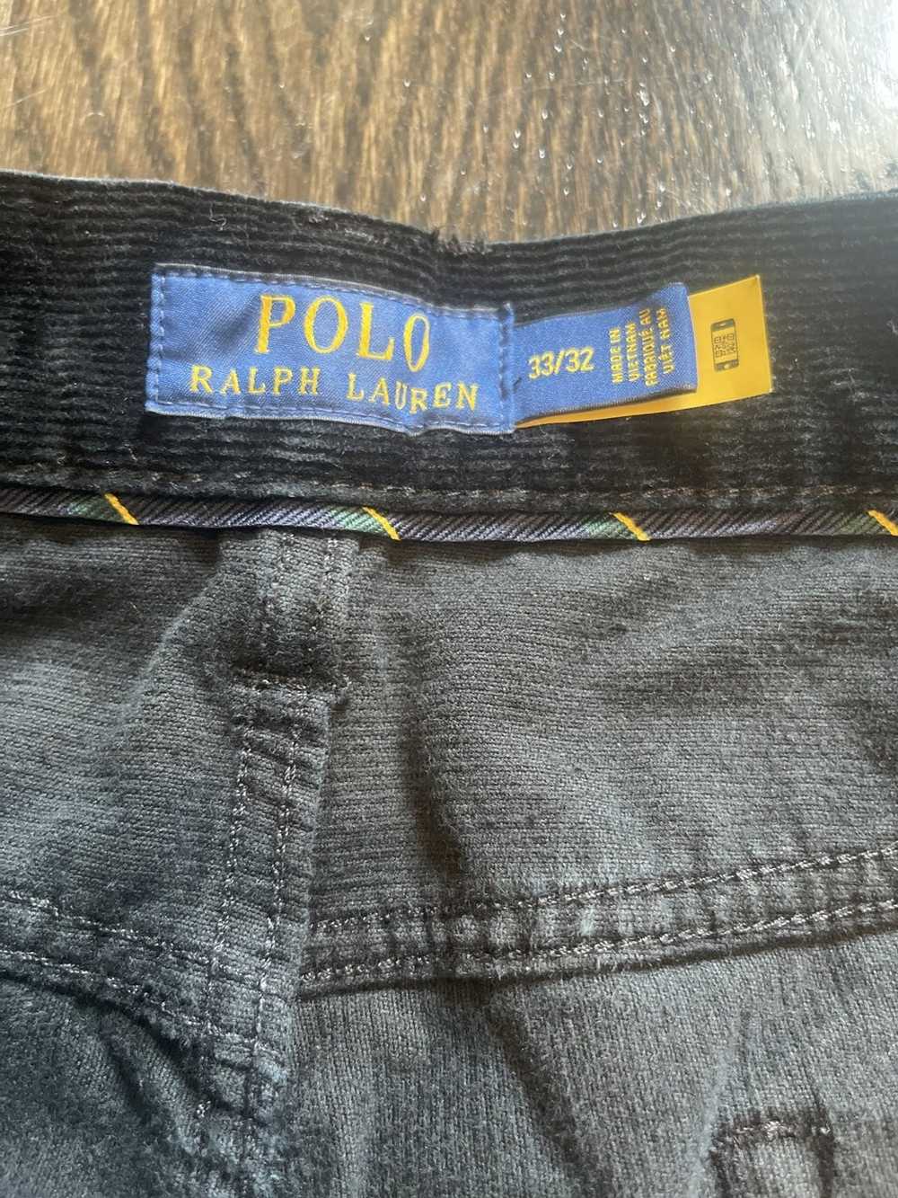 Polo Ralph Lauren Black Corduroy Polo Ralph Laure… - image 3