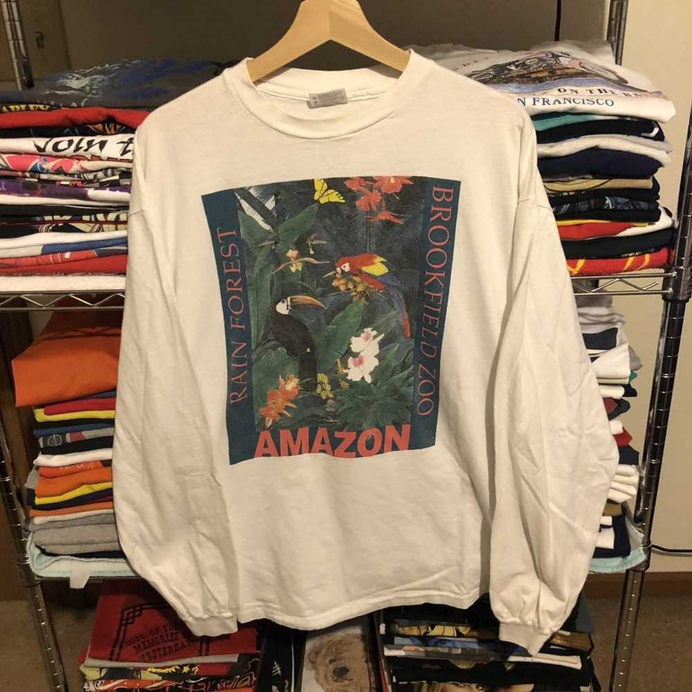 Hanes × Streetwear × Vintage Vintage 90’s Amazon … - image 1