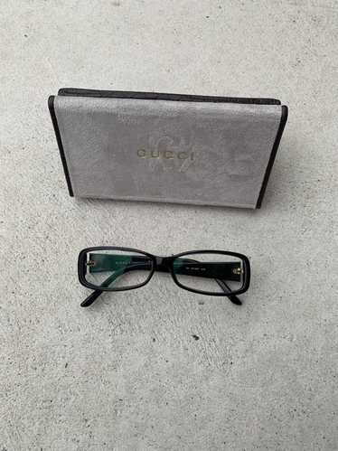 Gucci Gucci glasses logo flower design