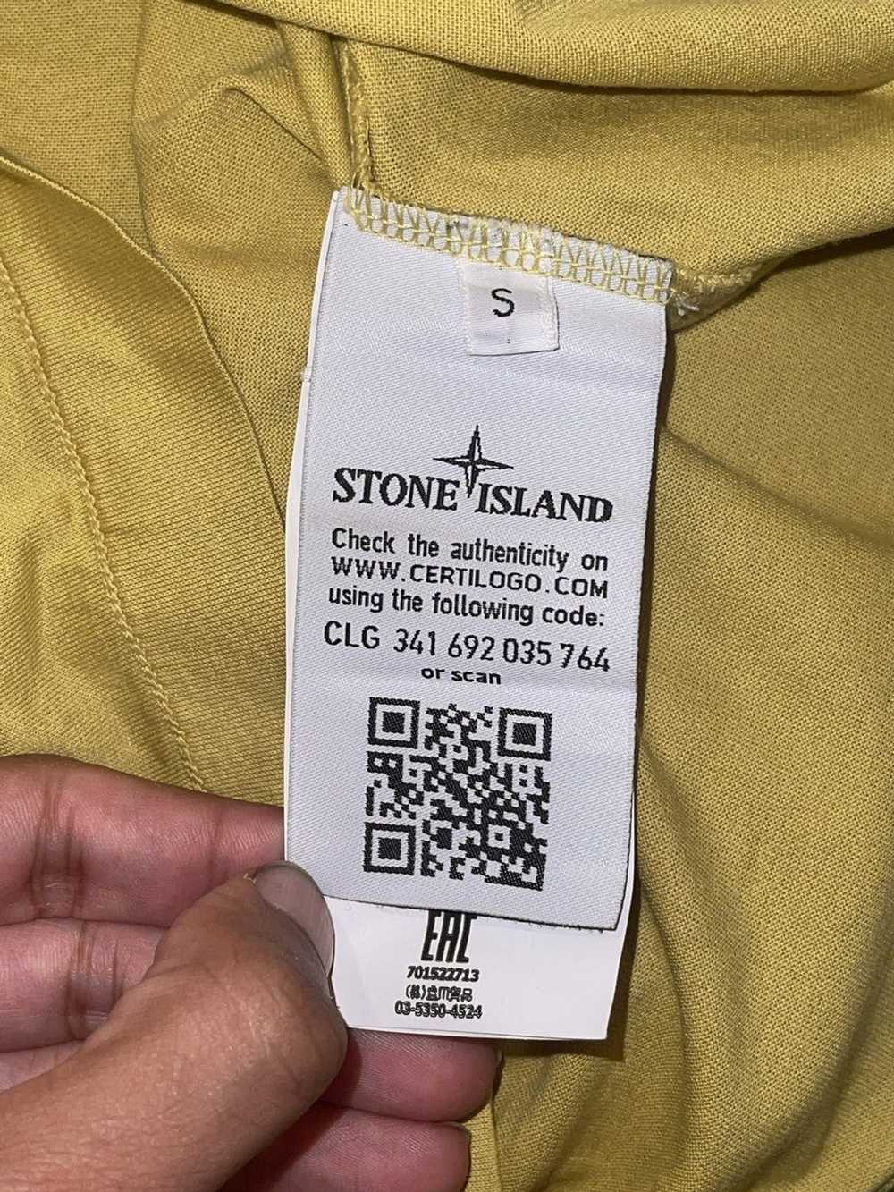 Stone Island Stone Island Yellow Long Sleeve T Sh… - image 6