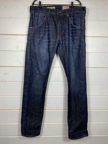 Wrangler Wrangler Ben Shuttle Loom Dark Wash Blue 