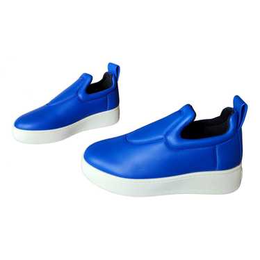 Celine Pull On leather trainers - image 1