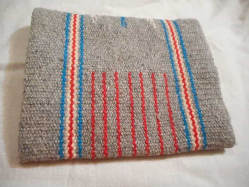 Chimayo Vintage Wool Clutch - image 2