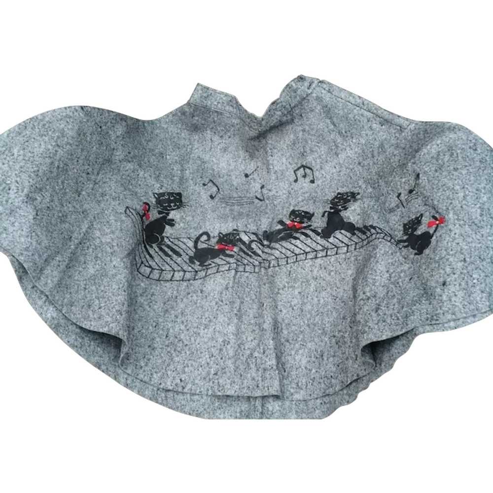 Felt Kitten Skirt - image 1