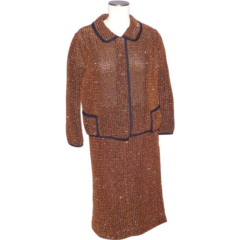 Vintage 1980s Ladies Suit Jacket and Skirt Made b… - image 1