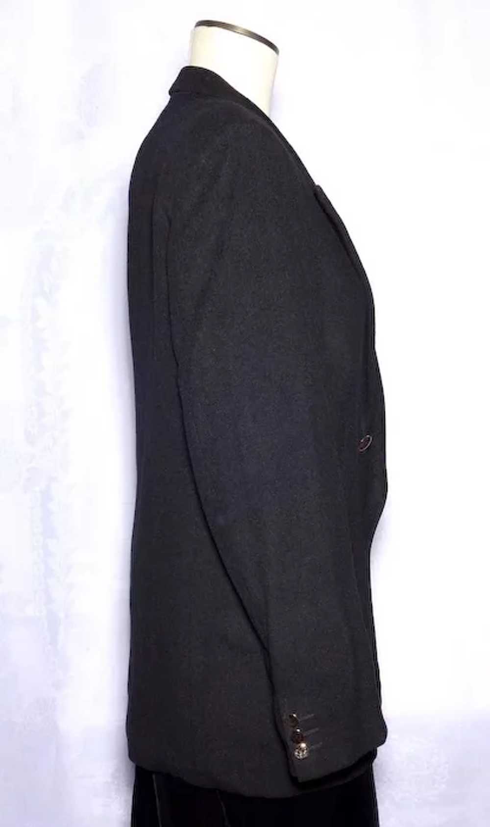 Vintage 1970s Yves Saint Laurent Menswear Blazer … - image 2
