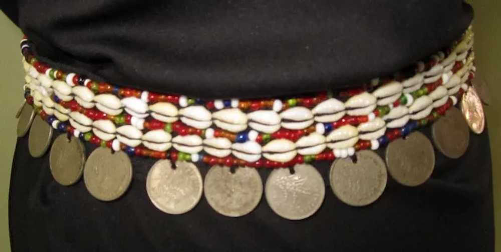 Vintage Coin Belt, Tribal - image 4