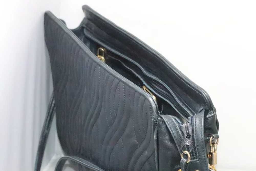 Vintage Fendi Leather Shoulder Bag - image 3
