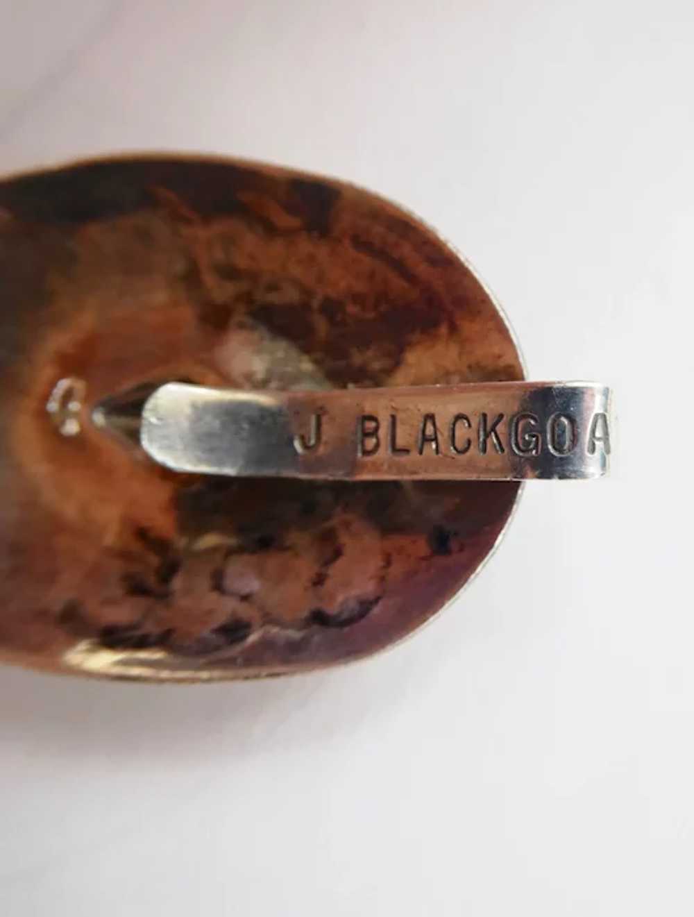 Vintage Navajo Hand-Stamped Silver Concho Belt~Je… - image 7