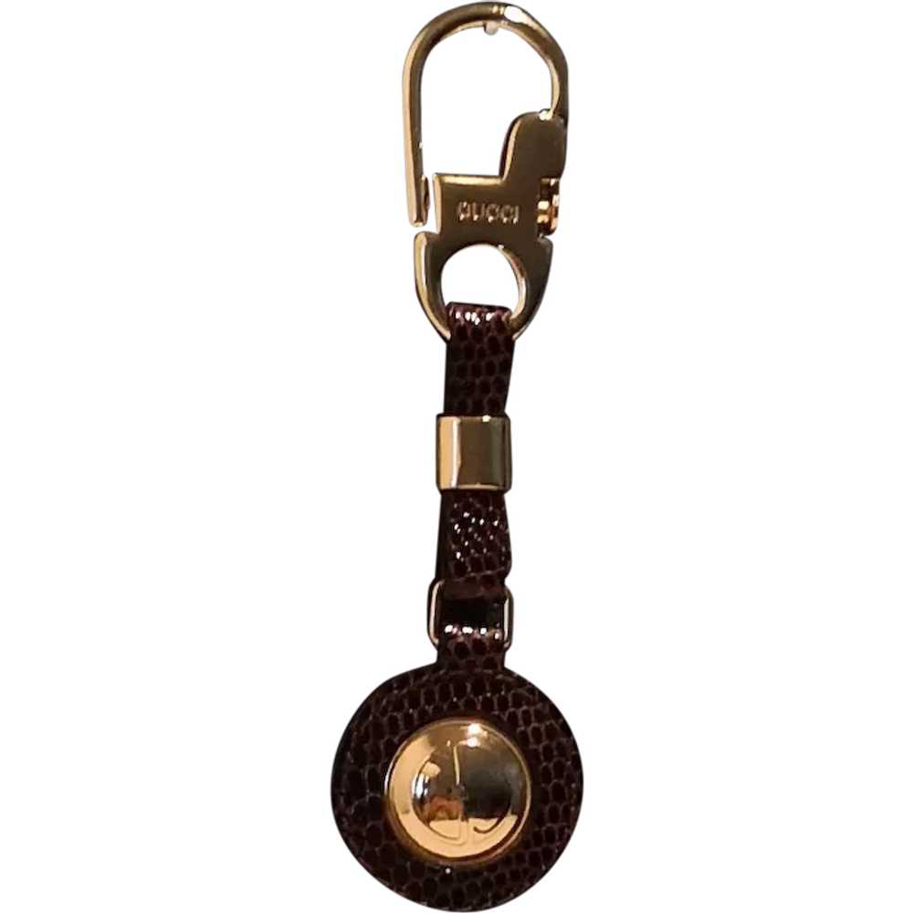 Vintage Gucci Lizard Keychain - image 1