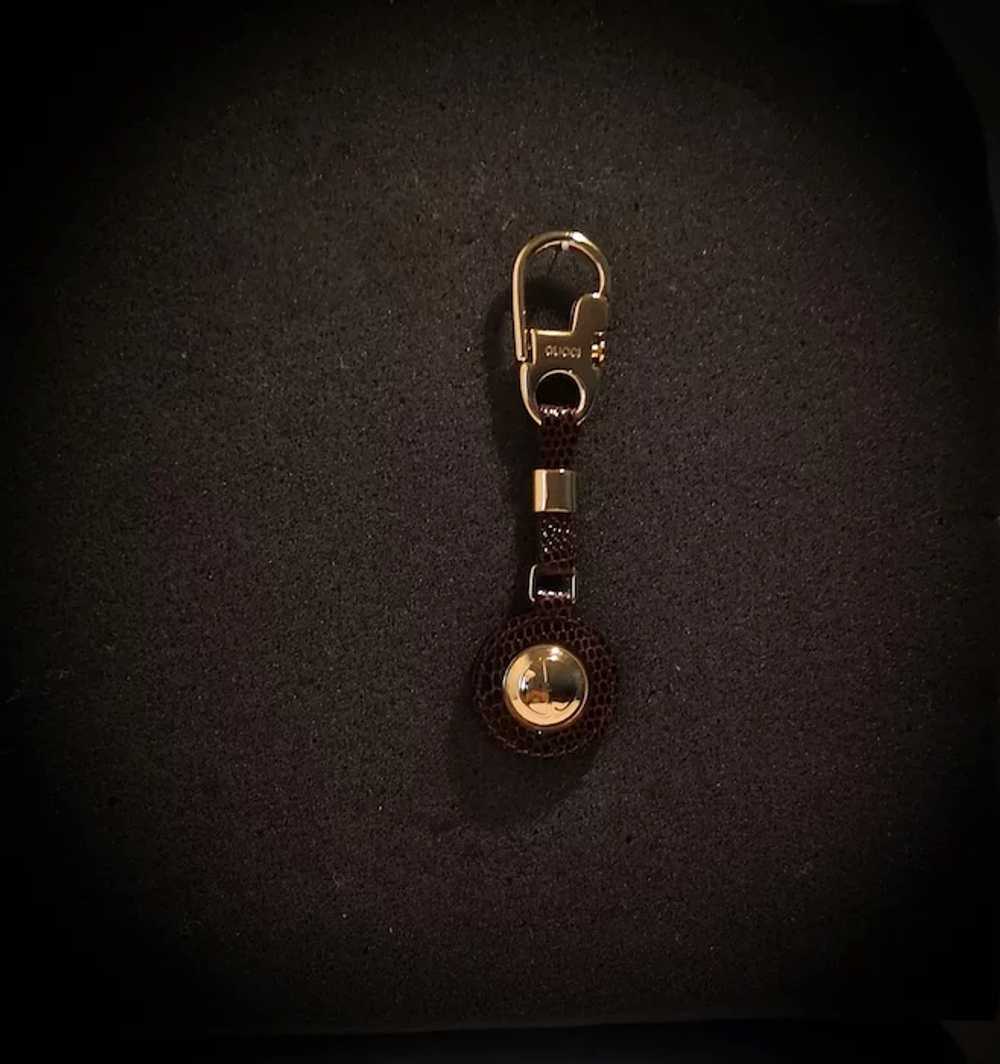 Vintage Gucci Lizard Keychain - image 2