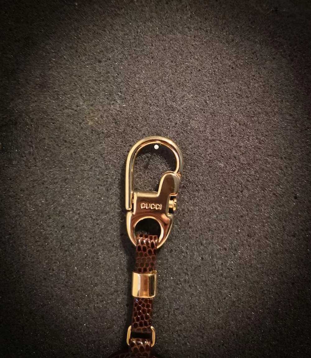 Vintage Gucci Lizard Keychain - image 4