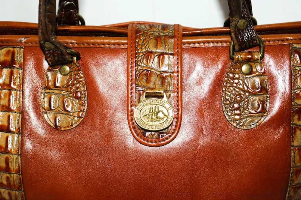 Vintage Brahmin Brulee Tuscan Satchel