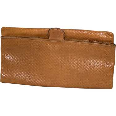 1980s Mark Cross Foldover Clutch from Italy