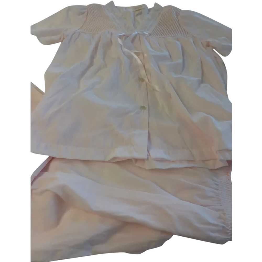 Aqua Star Print Babydoll Pajamas with Matching Panties circa 1970s –  Dorothea's Closet Vintage
