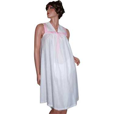 Oscar Rossa Women's Long Silk Nightgown 100% Silk Full Slip Chemise with  Charming Lace