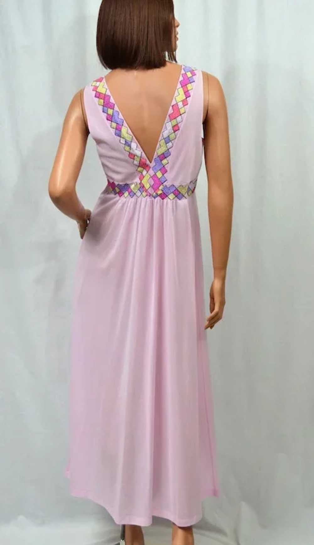 Circa 1970s Emilio Pucci Tagged 2-Pc Pink Mauve N… - image 6