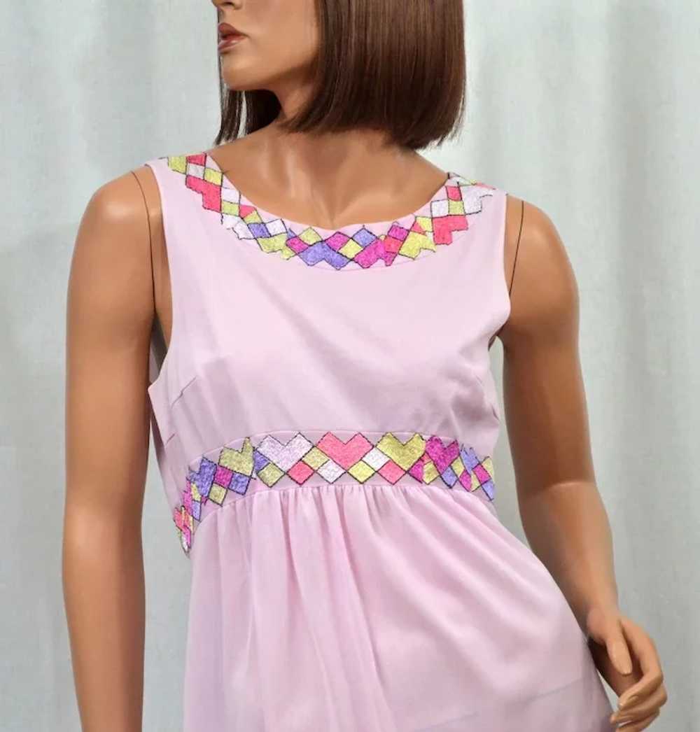 Circa 1970s Emilio Pucci Tagged 2-Pc Pink Mauve N… - image 8