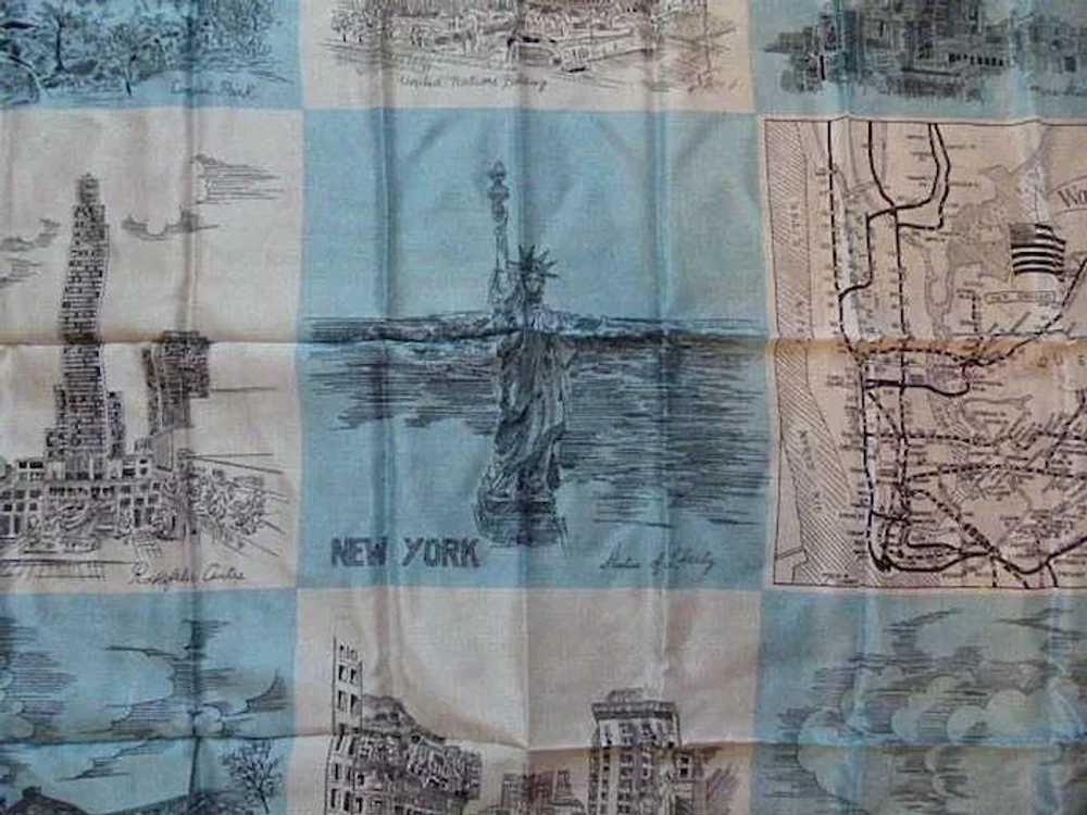 Vintage New York City Scarf - image 2