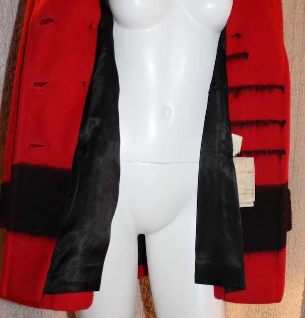 Ladies Red Hudson Bay Coat - image 2