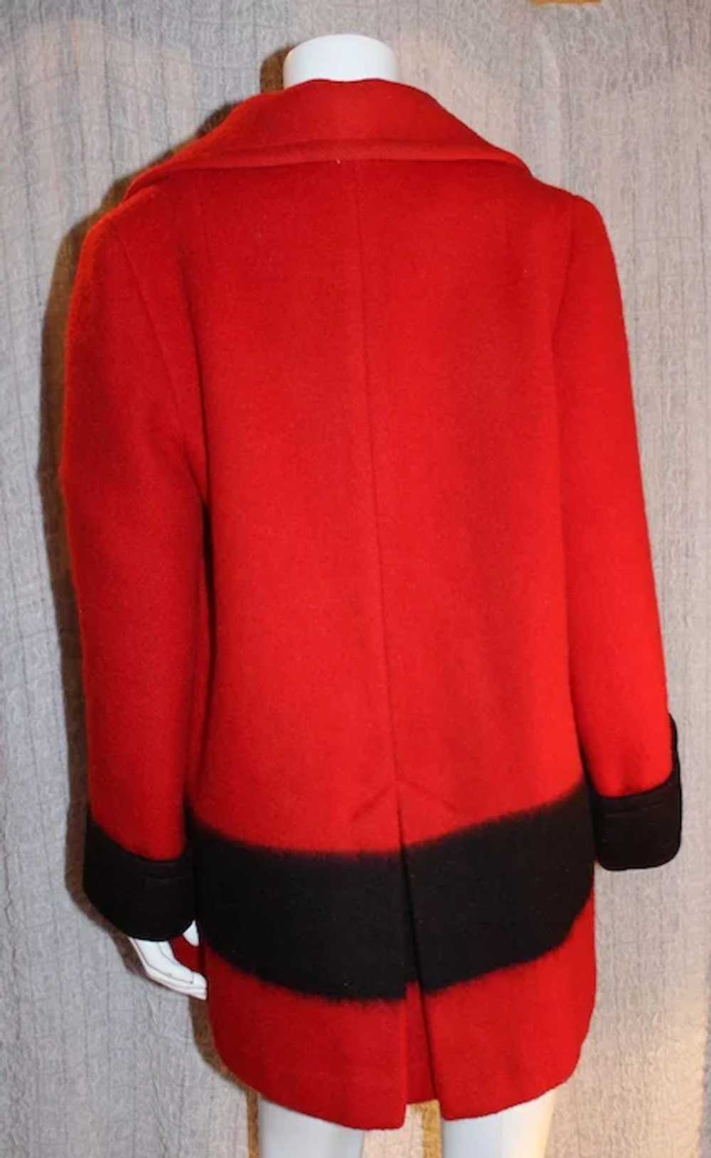 Ladies Red Hudson Bay Coat - image 3