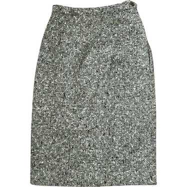 1960s Sears Roebuck Wool Tweed Pencil Skirt