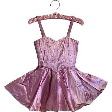 Vintage Ballet Costume Tutu Dusty Lavender Pink B… - image 1