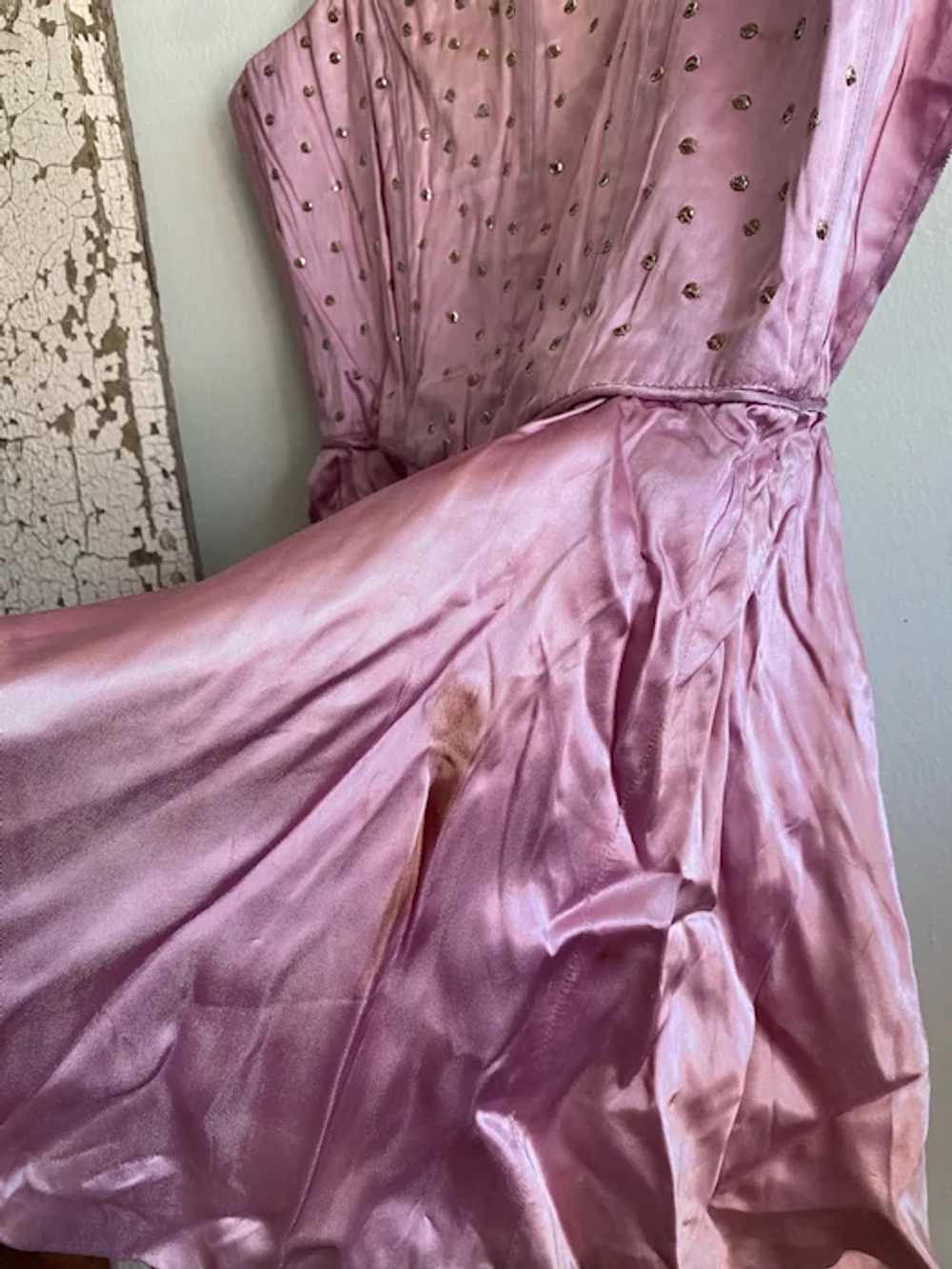 Vintage Ballet Costume Tutu Dusty Lavender Pink B… - image 3