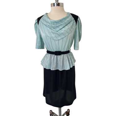 Vintage 1970s Randi Meryl NY Peplum Dress