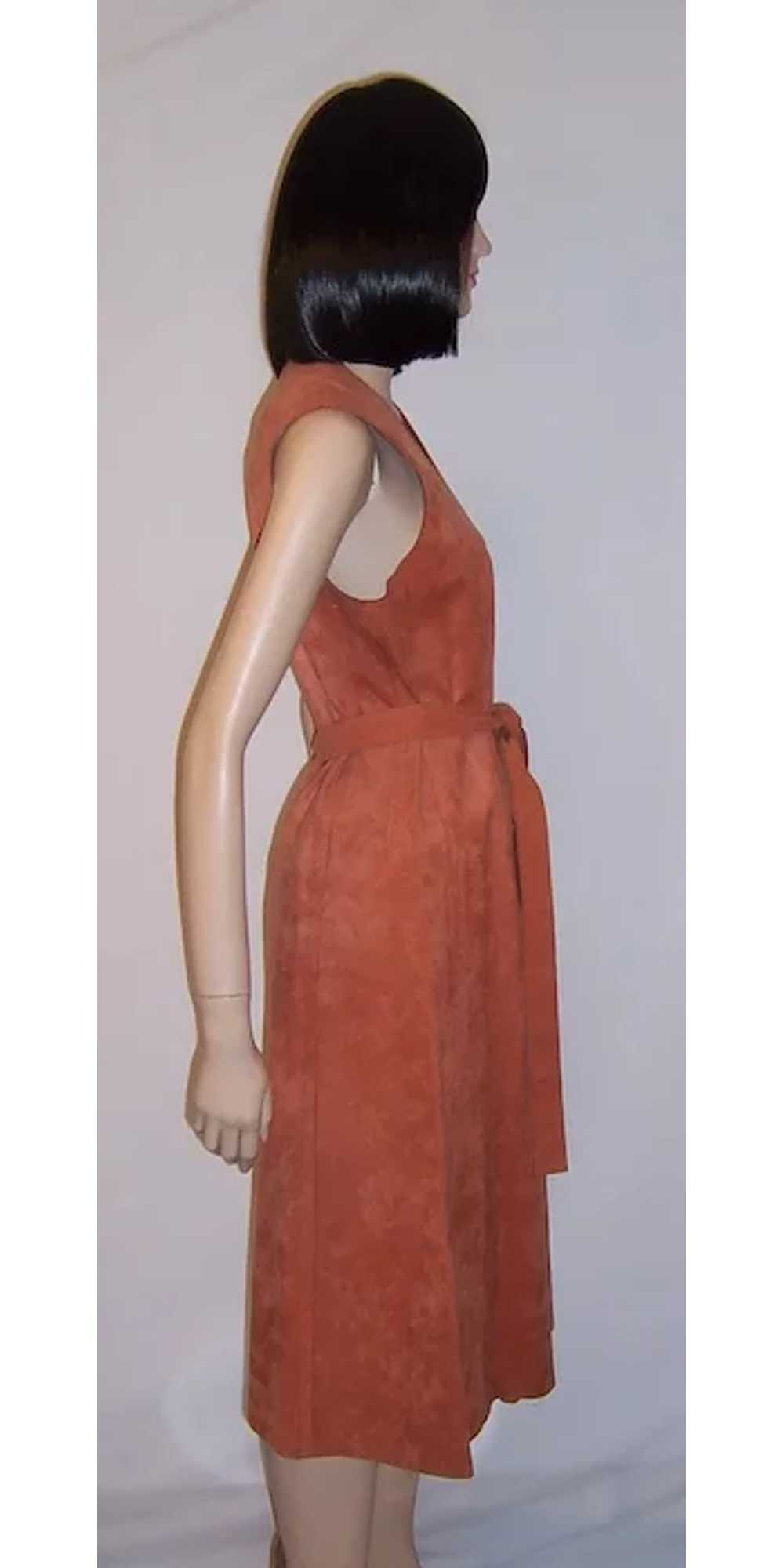 1970's Halston Ultrasuede Tunic Dress - image 2