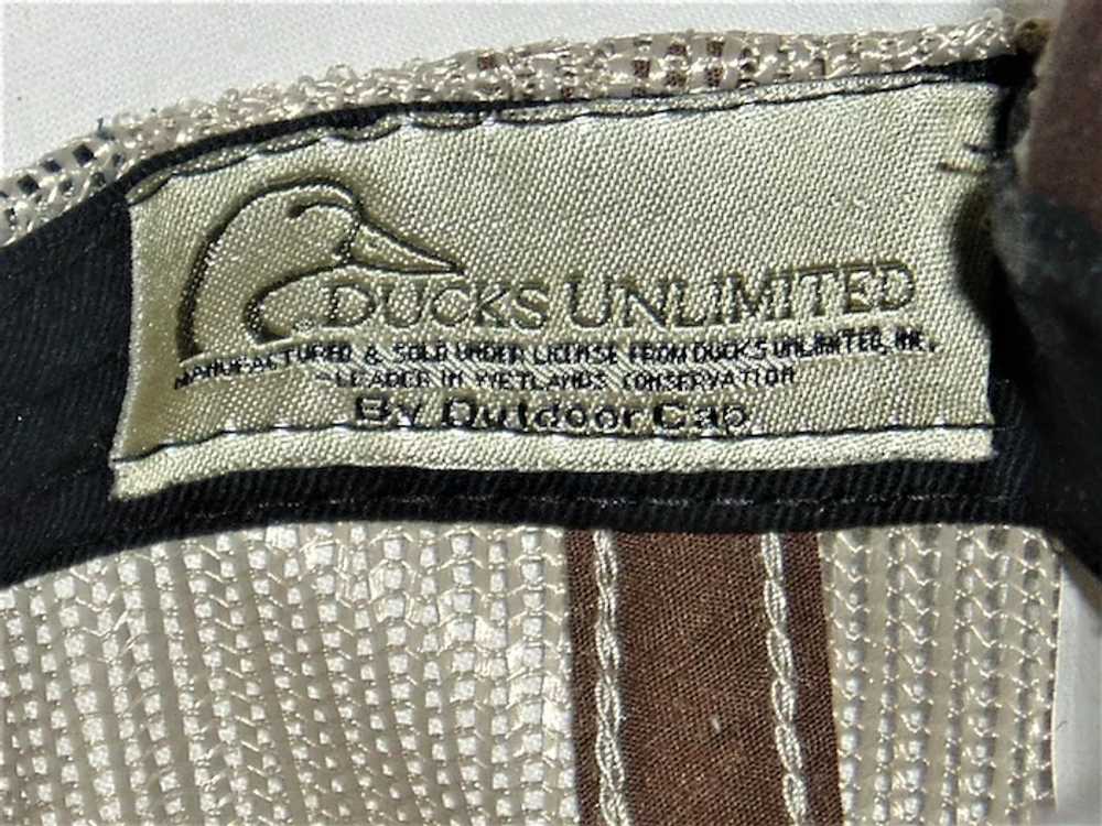 Ducks Unlimited Cap, Green Wing Camo Mesh Trucker… - image 4